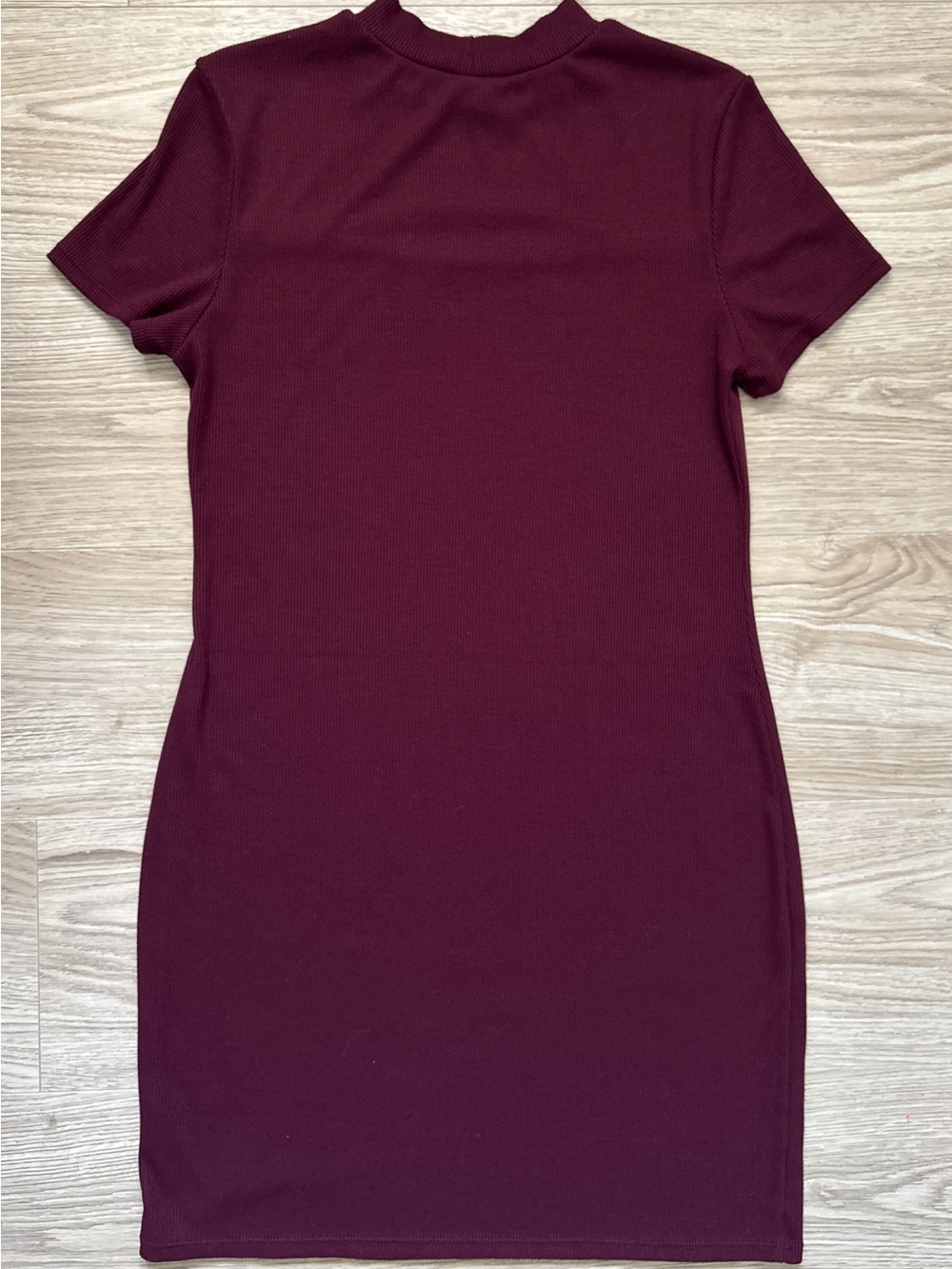 Modest Ribbed Dress - Picture 2 of 3